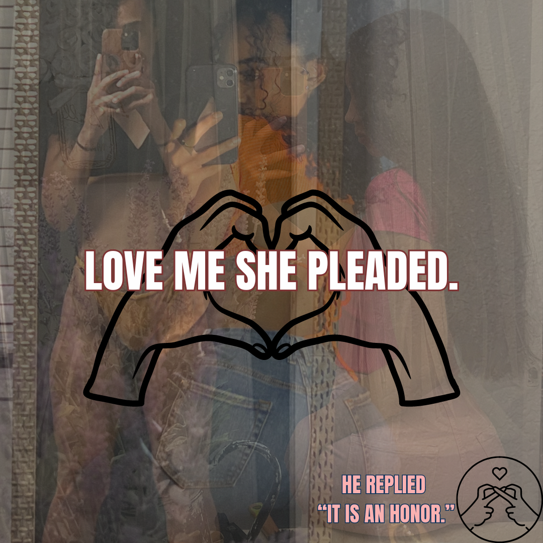 love me she pleaded